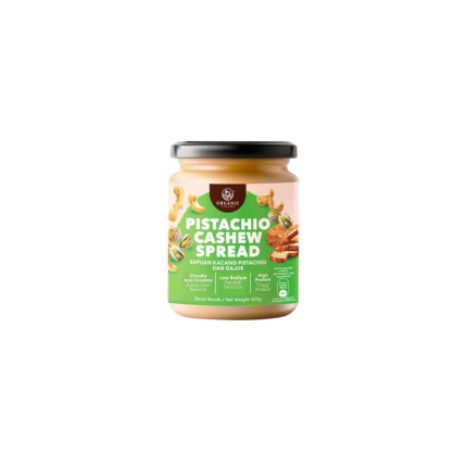 ORGANIC FIELDS Pistachio Cashew Spread (220g)